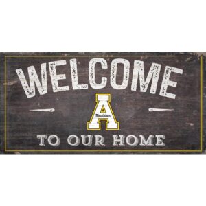 Appalachian State Mountaineers 11'' x 19'' Welcome To Our Home Sign