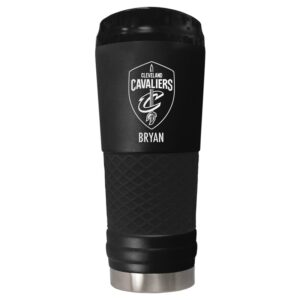 Black Cleveland Cavaliers 24oz. Personalized Stealth Draft Tumbler