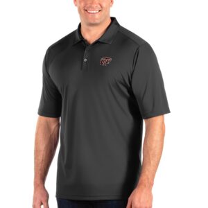 Men's Antigua Charcoal UTEP Miners Big & Tall Tribute Polo
