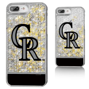 Colorado Rockies iPhone Glitter Memories Print Design Case