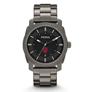 Fossil Indiana Hoosiers Machine Smoke Stainless Steel Watch