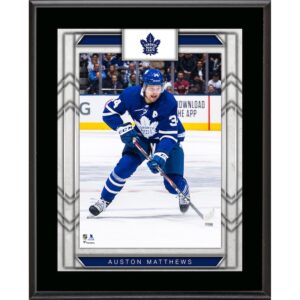 Auston Matthews Toronto Maple Leafs 10.5" x 13" Sublimated Player Plaque