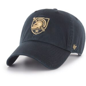 Men's '47 Black Army Black Knights Clean Up Adjustable Hat