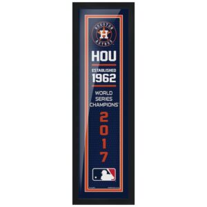 Houston Astros 6'' x 22'' Empire Framed Artwork