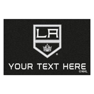 Los Angeles Kings 19'' x 30'' Personalized Accent Rug