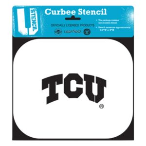 TCU Horned Frogs Curbee Stencil