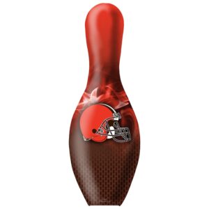 Cleveland Browns NFL On Fire Bowling Pin