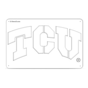 TCU Horned Frogs Tailgater Stencil