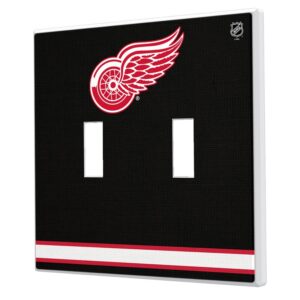 Detroit Red Wings Double Toggle Lightswitch Plate