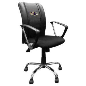 Baltimore Ravens Curve Task Chair