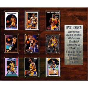 Magic Johnson Los Angeles Lakers 15'' x 18'' Plaque