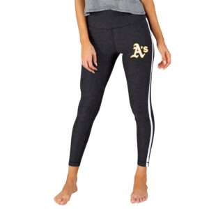 Women's Concepts Sport Charcoal/White Athletics Centerline Knit Leggings