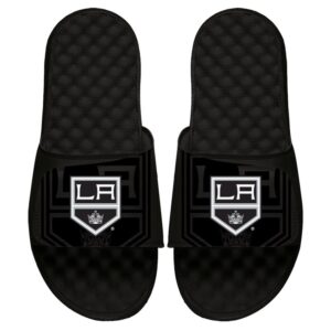Men's ISlide Black Los Angeles Kings OT Slide Sandals