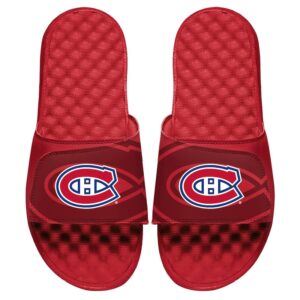 Men's ISlide Red Montreal Canadiens OT Slide Sandals
