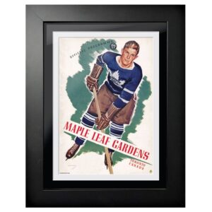 Toronto Maple Leafs Framed 18'' x 14'' Official Program Cover Art Print