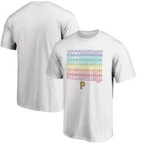 Men's White Pittsburgh Pirates City Pride T-Shirt
