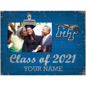 MTSU Blue Raiders 10.5'' x 8'' Class of 2021 Personalized Clip Frame