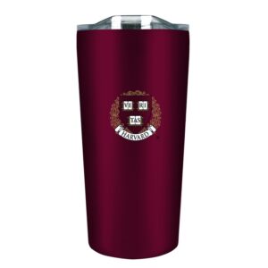 Harvard Crimson 18oz. Stainless Steel Soft Touch Tumbler