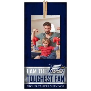 Georgia Southern Eagles 6'' x 12'' Cancer Survivor Toughest Fan Clip Frame