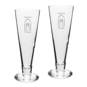 Spelman College Jaguars 2-Piece 16oz. Classic Beer Pilsner Set
