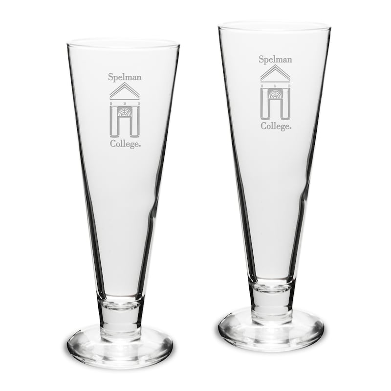 Spelman College Jaguars 2-Piece 16oz. Classic Beer Pilsner Set