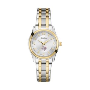 Women's Bulova Silver/Gold Texas Southern Tigers Classic Two-Tone Round Watch