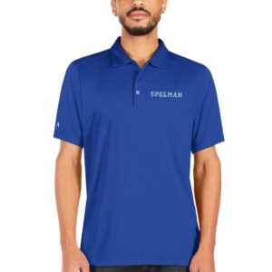 Men's Antigua Royal Spelman College Jaguars Tribute Polo
