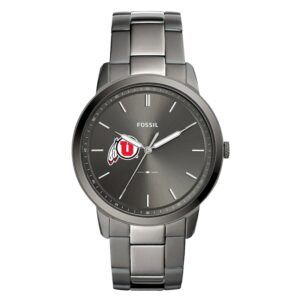 Men's Fossil Utah Utes The Minimalist Three-Hand Smoke Watch
