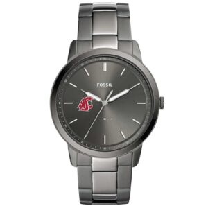 Men's Fossil Washington State Cougars The Minimalist Three-Hand Smoke Watch
