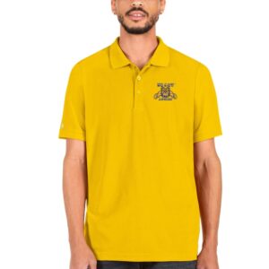 Men's Antigua Gold North Carolina A&T Aggies Legacy Pique Polo