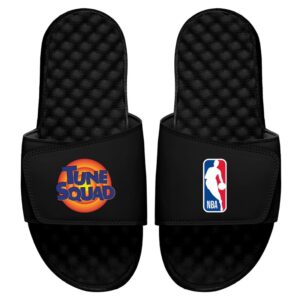 Men's ISlide Black NBA Space Jam 2 Galaxy Slide Sandals