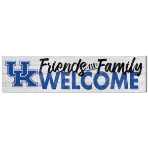 Kentucky Wildcats 10'' x 40'' Friends & Family Welcome Sign
