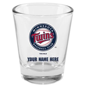 Minnesota Twins 2oz. Personalized Shot Glass