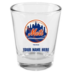 New York Mets 2oz. Personalized Shot Glass