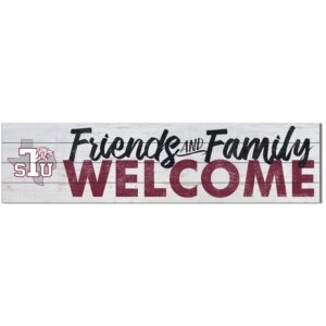 Texas Southern Tigers 10'' x 40'' Friends & Family Welcome Sign