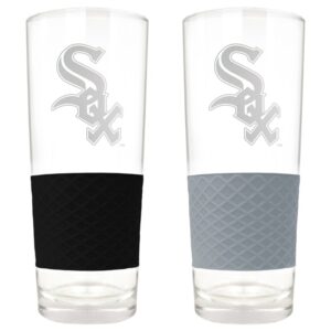 Chicago White Sox 22oz. Logo Score Pint Glass Two-Piece Set