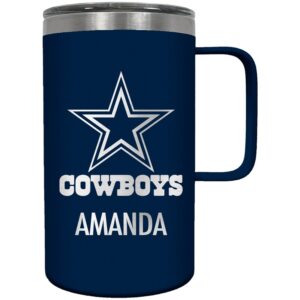 Dallas Cowboys 18oz. Personalized Hustle Mug