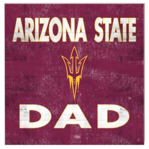 Arizona State Sun Devils 10'' x 10'' Dad Plaque