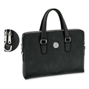 Women's Black Arizona State Sun Devils Leather Briefcase