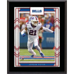 Jordan Poyer Buffalo Bills 10.5" x 13" Player Sublimated Plaque