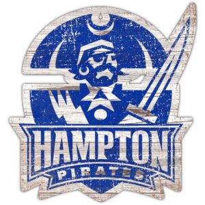 Hampton Pirates 24'' x 24'' Logo Cutout Sign