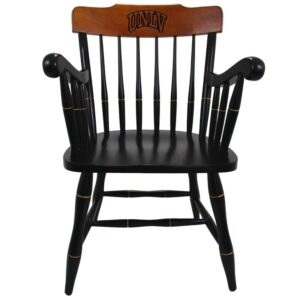 Black UNLV Rebels Primary Logo Captains Chair with Cherry Crown