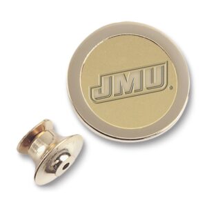 Men's Gold James Madison Dukes Lapel Pin