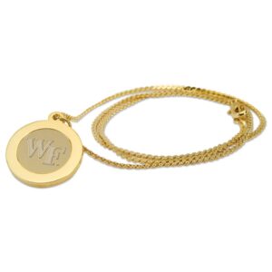 Women's Gold Wake Forest Demon Deacons Pendant Necklace