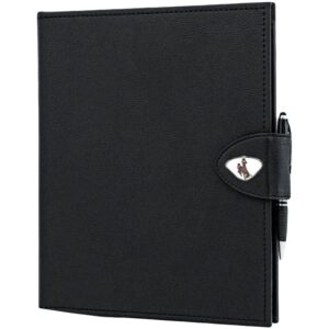 Black Wyoming Cowboys Classic Padfolio