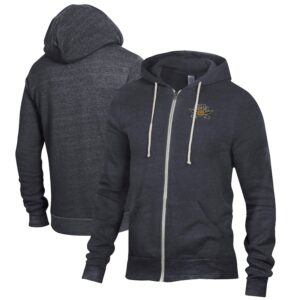 Men's Black Northern Kentucky University Norse Rocky Full-Zip Hoodie