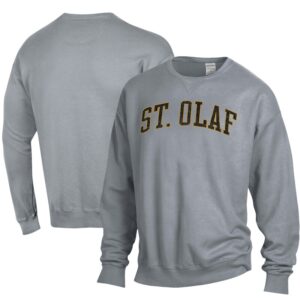 Men's ComfortWash Gray St. Olaf Oles Garment Dyed Pullover Sweatshirt