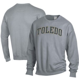 Men's ComfortWash Gray Toledo Rockets Garment Dyed Pullover Sweatshirt