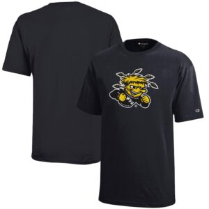 Youth Champion Black Wichita State Shockers Jersey T-Shirt