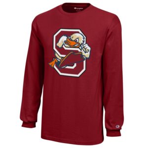 Youth Champion Stevens Red Stevens Institute of Technology Ducks Jersey Long Sleeve T-Shirt